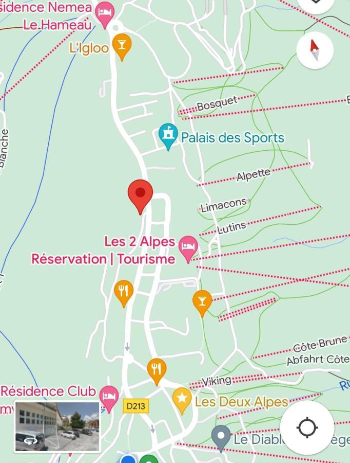 Apartament L'Ourson Les Deux Alpes Zewnętrze zdjęcie